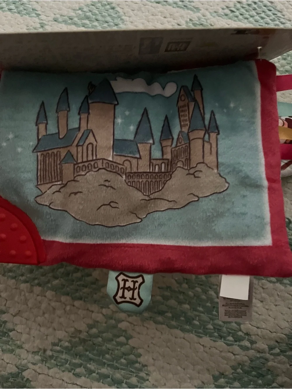Harry Potter Blue Quidditch Soft Baby Activity Book